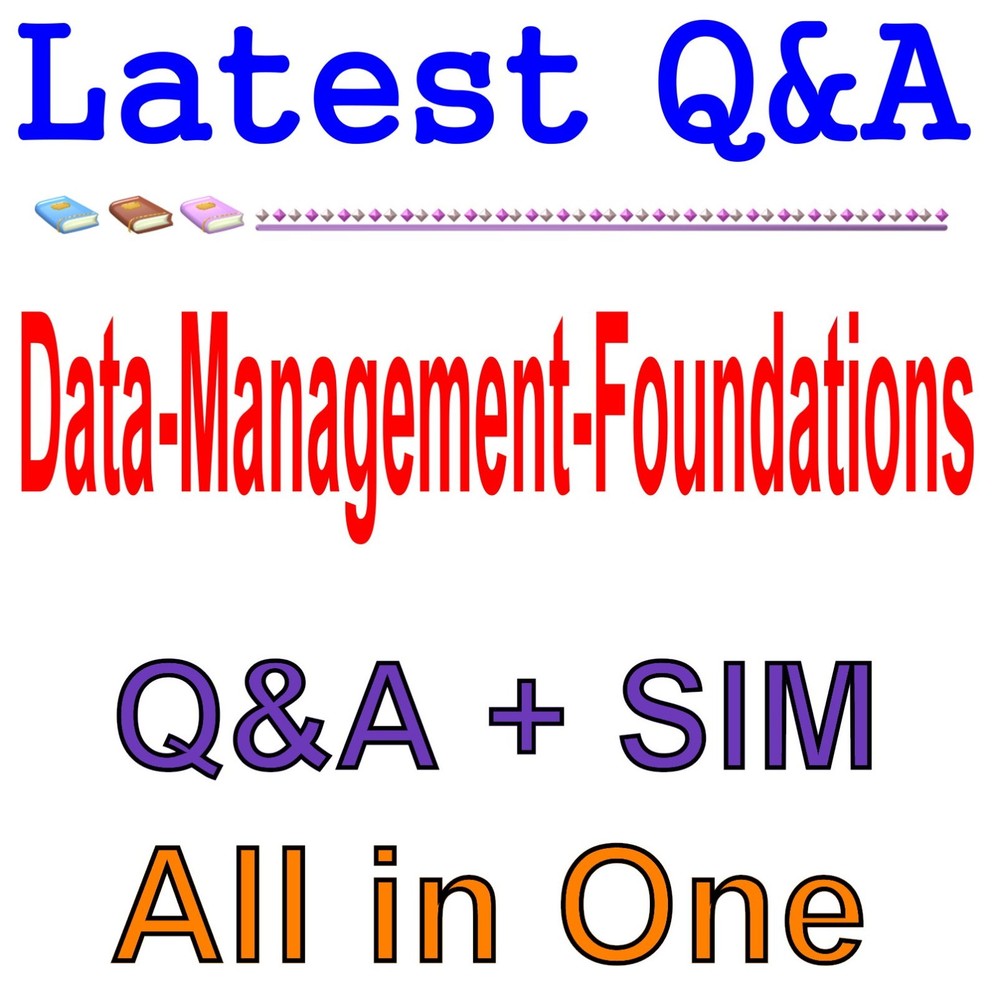 WGU Data Management - Foundations Exam Q&A