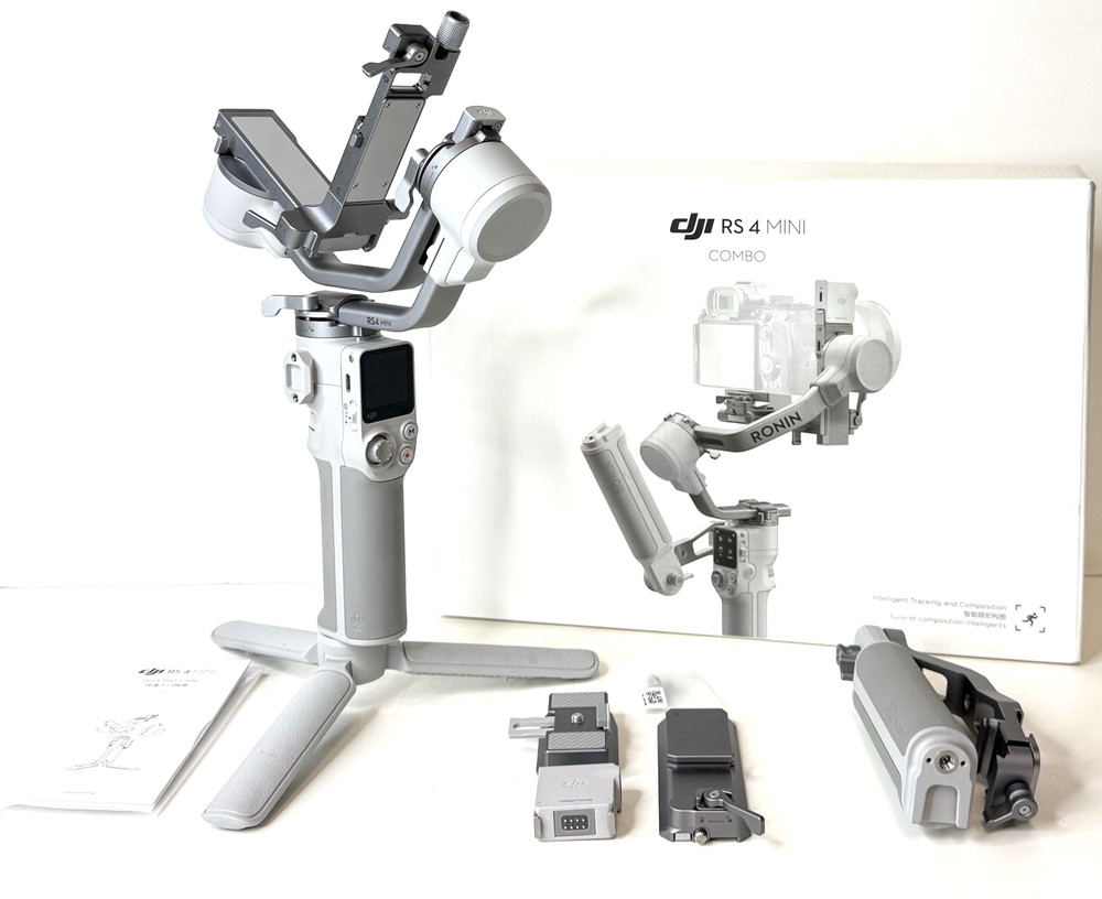DJI RS 4 Mini Combo 3-Axis Gimbal Stabilizer - Gray