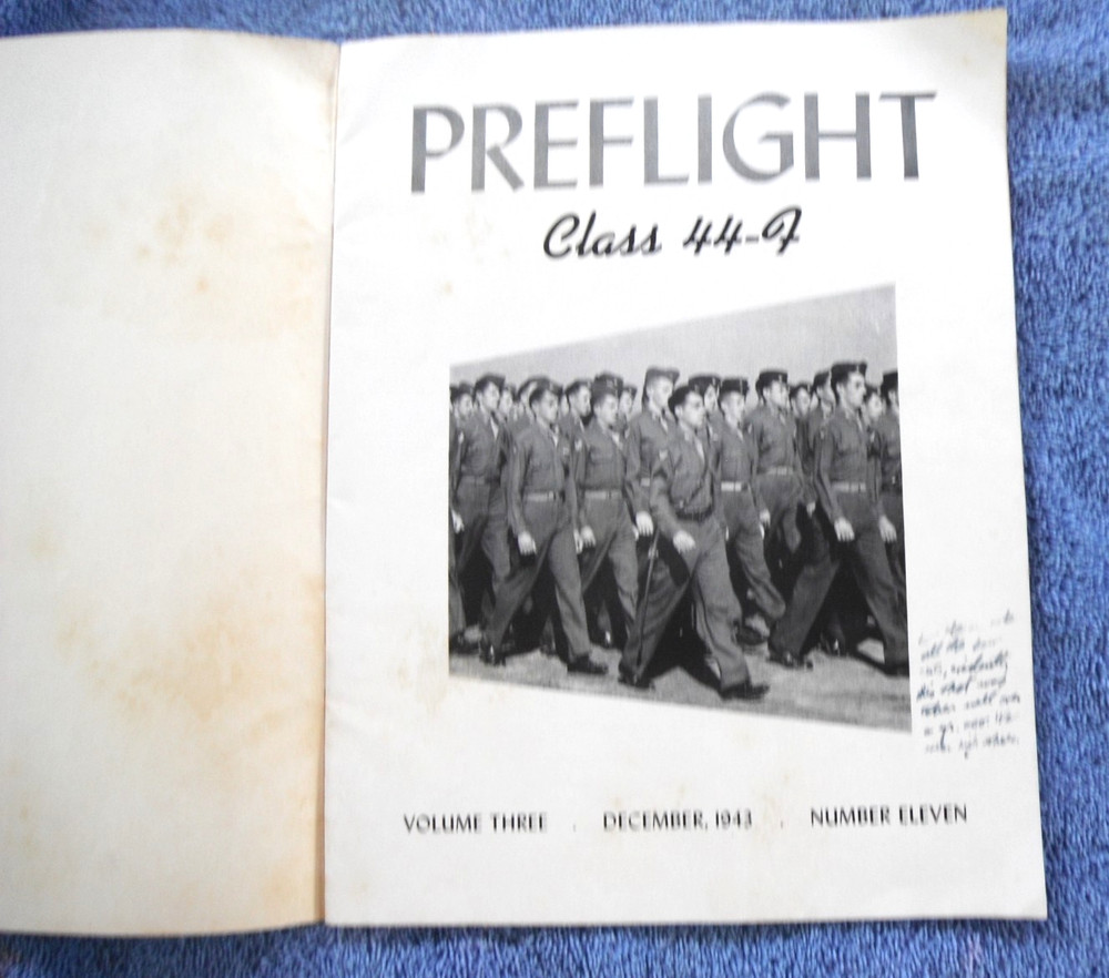Maxwell Field, Preflight Magazine, class 44-F