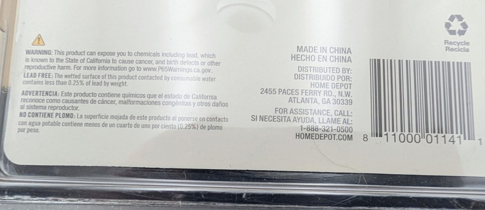 Everbilt Gas Water Heater Installation Kit - New & Complete - Lead-Free