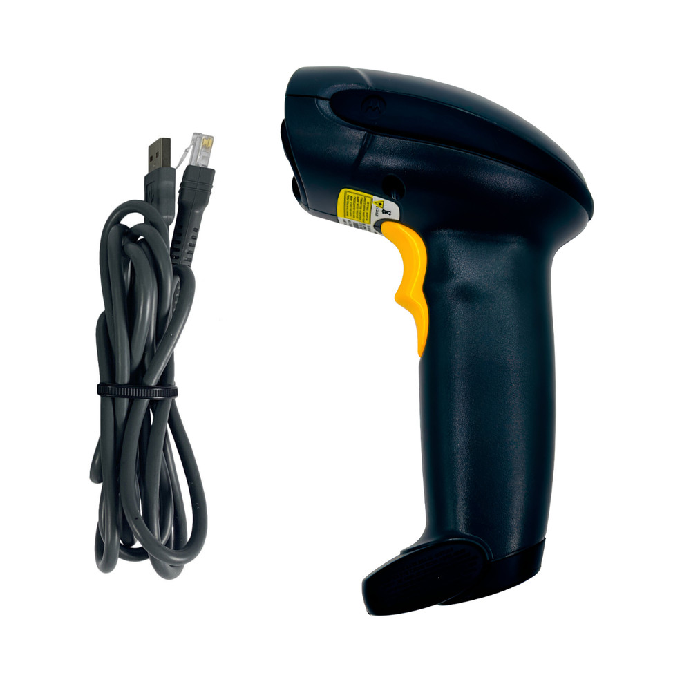 Motorola Symbol LS4208 Handheld Laser 1D Barcode Scanner Reader w/USB Cable