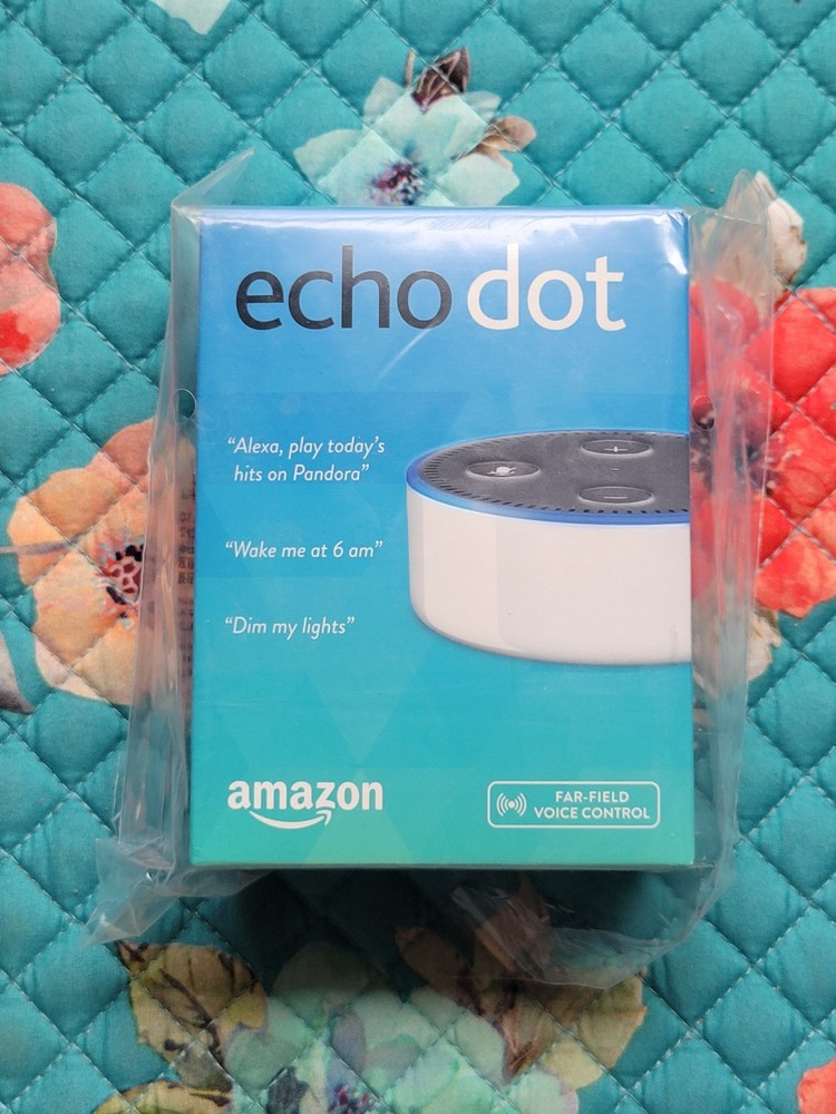 NEW Amazon Echo Dot (2nd Generation) Smart Assistant - White - Sealed