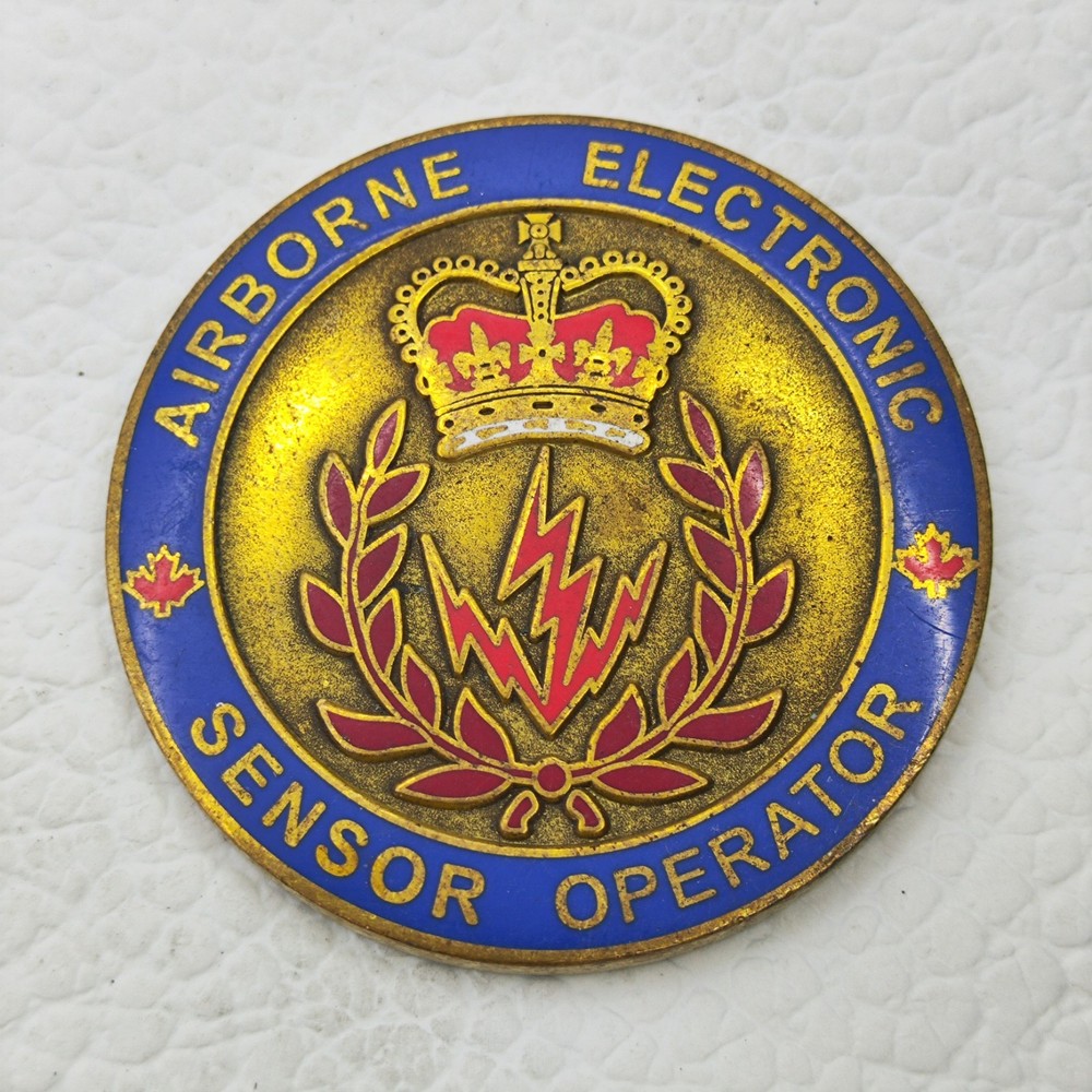 Airborne Electronic Sensor Operator Challenge Coin