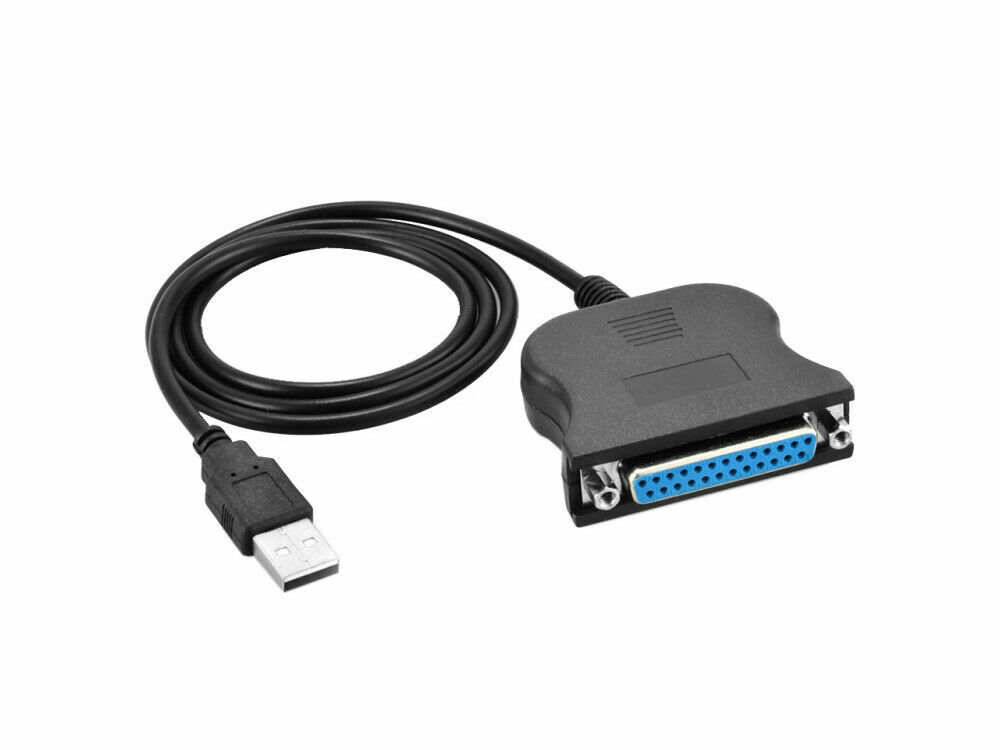 Virtual Parallel Printer Port To USB I/O Adapter Cable ║ for Printer Use Only