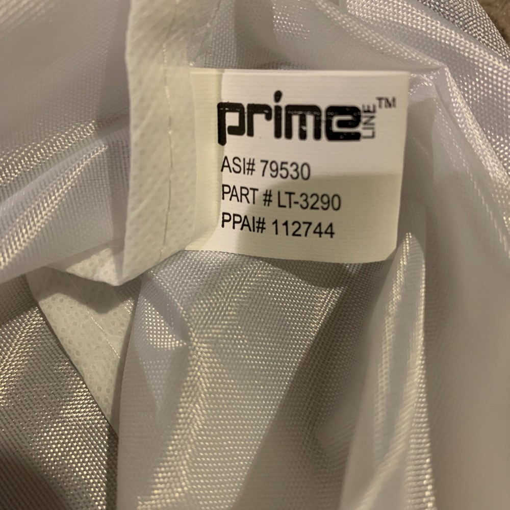 MetLife White Drawstring Backpack