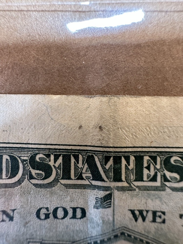 $20 BILL INK ERROR ON NUMBER “3” RARE