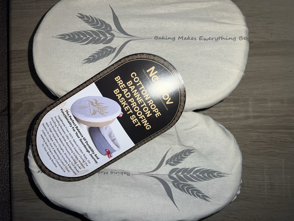 NeoRov Cotton Oval Proofing Baskets