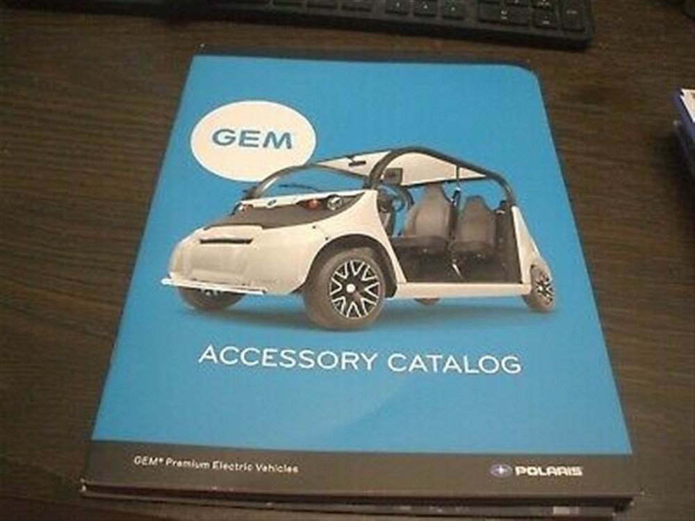 2017 POLARIS GEM ELECTRIC VEHICLE ACCESSORY Catalog - POLICE