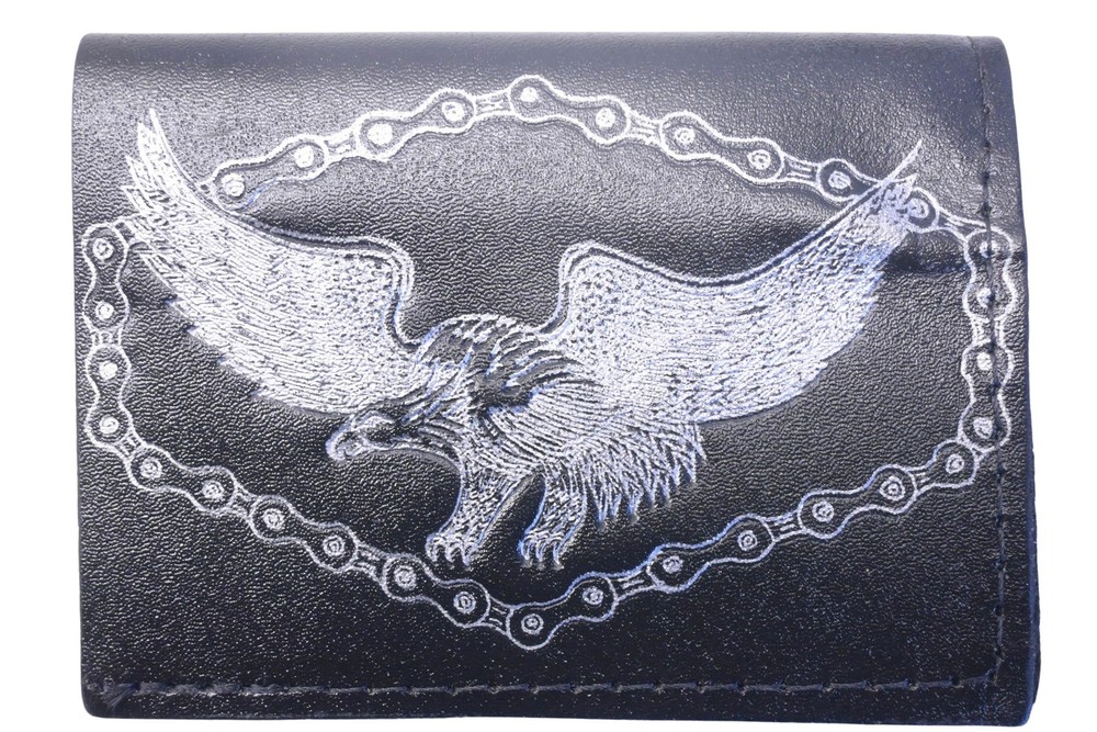 Mustang 14916 Eagle Leather Wallet NOS