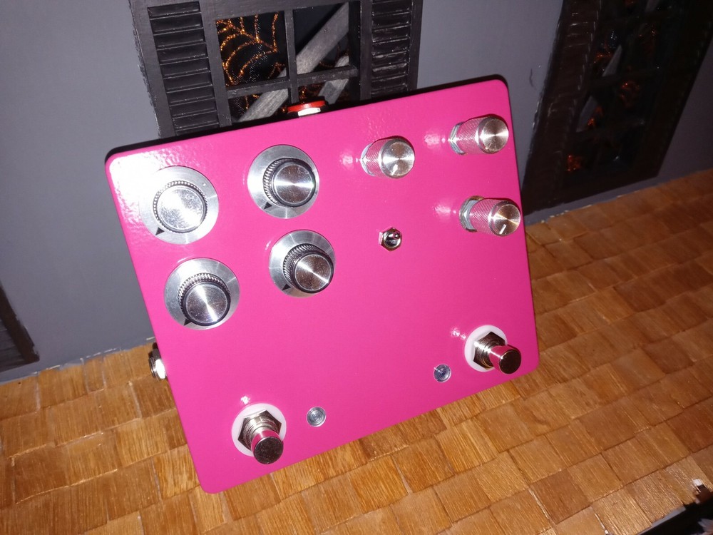 P.o.B custom Zentastik mkii overdrive plus Delay