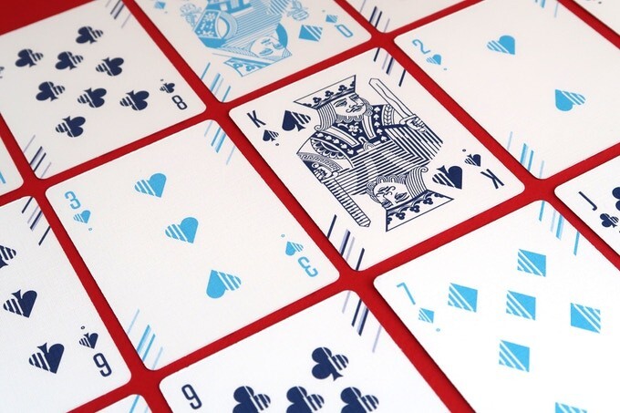 Mono Xero (Blue) - Playing Cards -