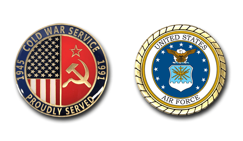 US Air Force Cold War Service Challenge Coin