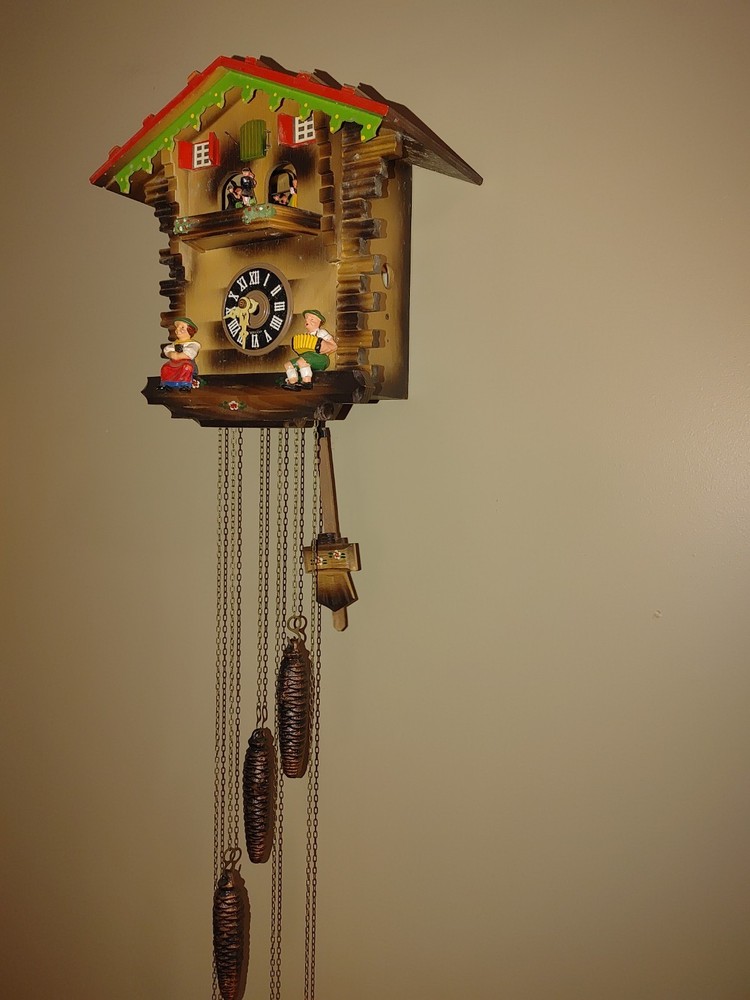 Vintage W German Cuckoo Clock