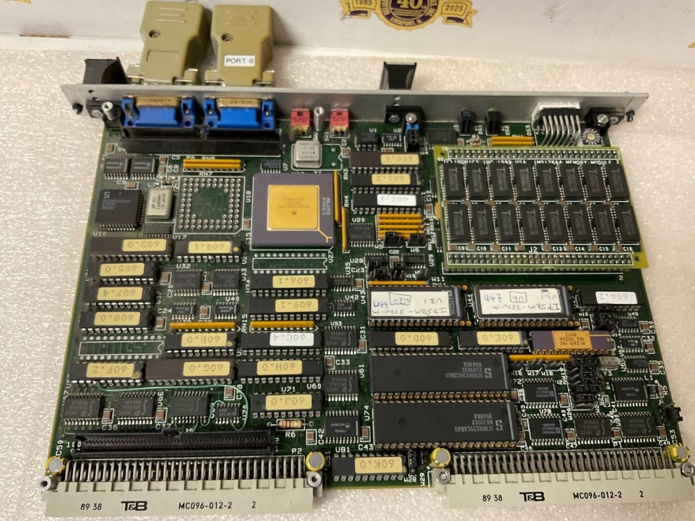 Ironics IV-3230 CPU VME Computer Module MVME with IM512K64 Memory Module