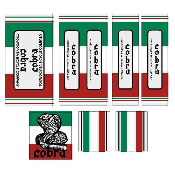 Cobra decal set - Old school bmx