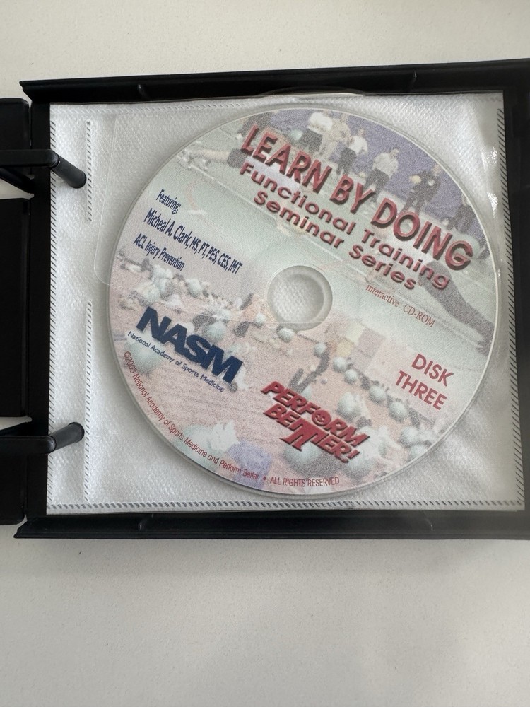 Learn By doing 3 Set Video cd Functional Training