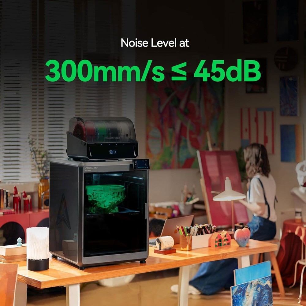 【2-Pack】Creality K2 Plus Combo 3D Printer Multi Color Printing