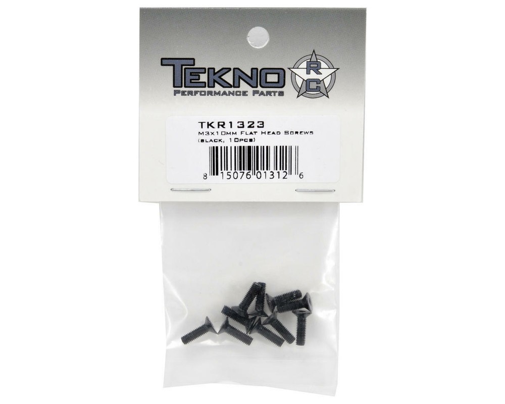 Tekno RC 3x10mm Flat Head Screw (10) [TKR1323]