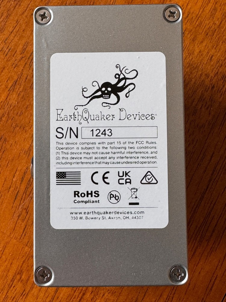Death By Audio + EarthQuaker Devices EQD Time Shadows (used)