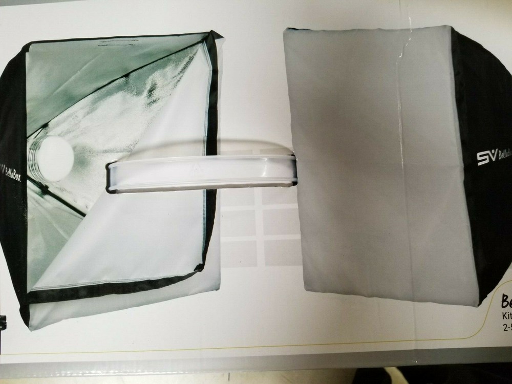 Smith-Victor BellaBox 1000 2-Light Softbox LED Kit 401377