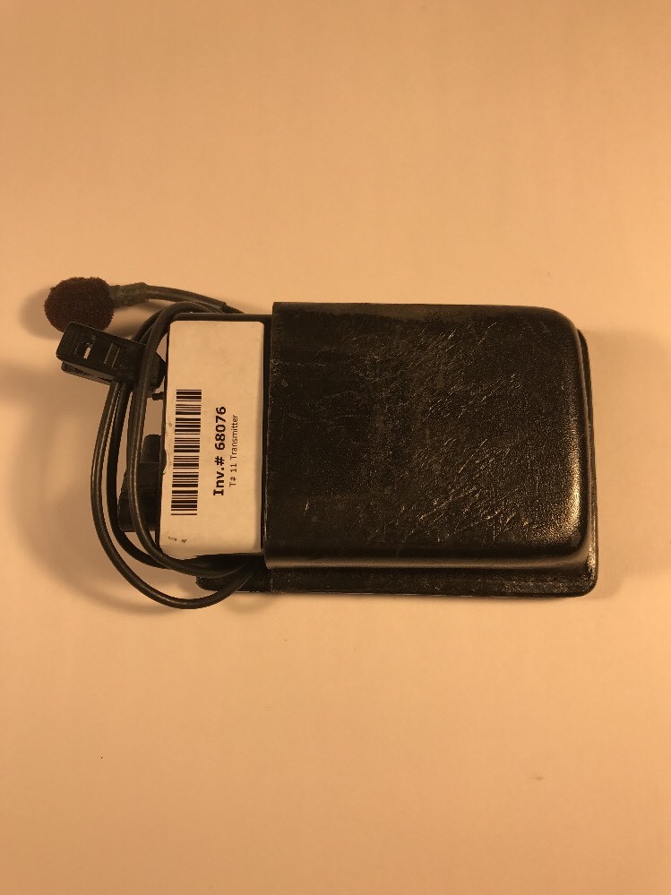 Used Telex Communications PB-1 Beltpack Wireless Transmitter w/Microphone