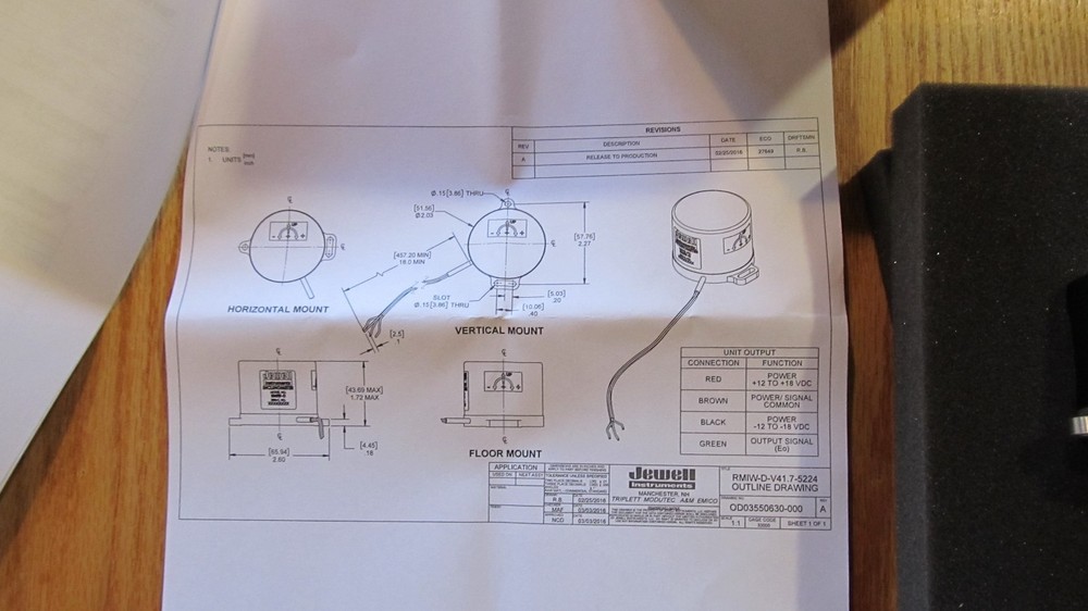 imclinometer (Input Ranges From ±3° to ±90°)