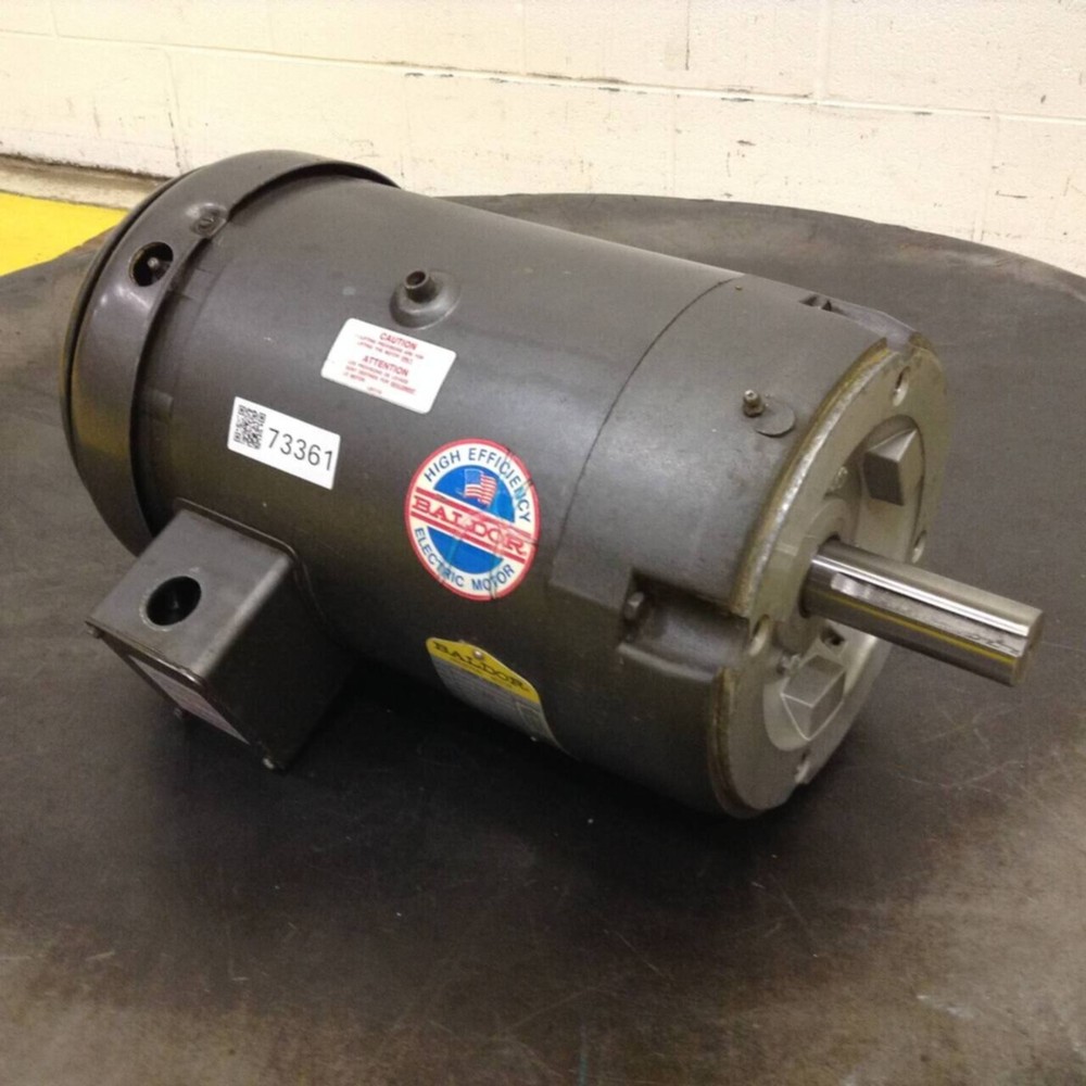 BALDOR 7.5 HP Motor M8A Used #73361