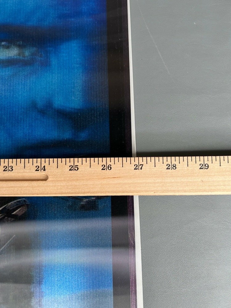 Avatar Pinball Translite PROTOTYPE Machine NOS Art Artwork Signed