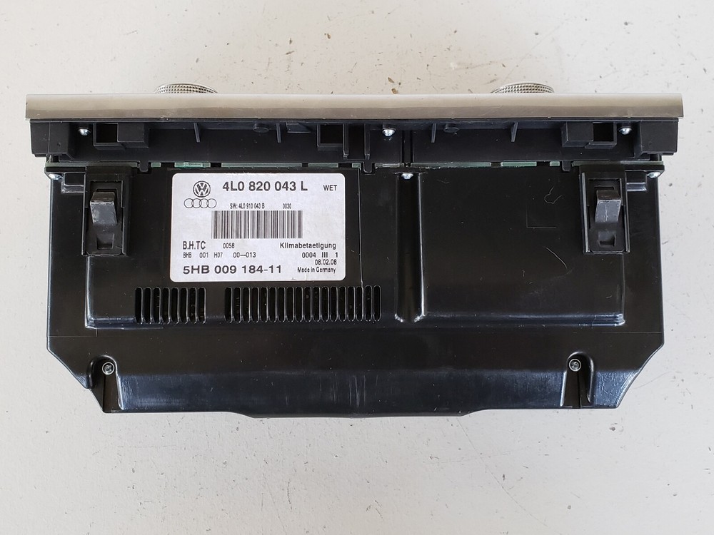 07 08 09 Audi Q7 Climate Control Panel Temperature Unit A/C Heater