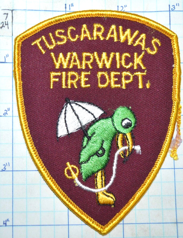 OHIO, TUSCARAWAS WARWICK FIRE DEPT PATCH