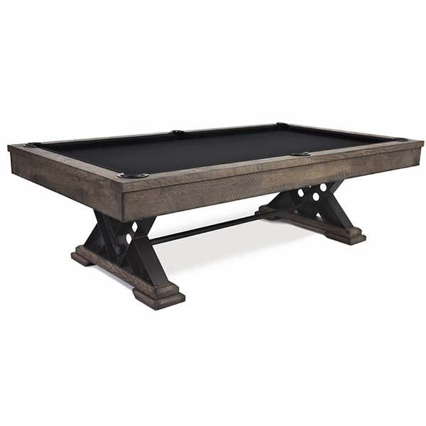 Vienna Pool Table 8' Silvered Oak Finish with FREE SHIPPING