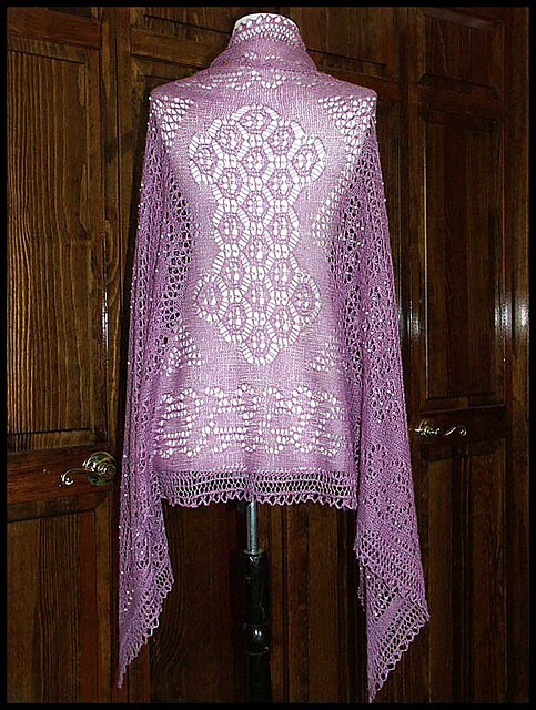 Goddess Knits "Ostara" Shawl