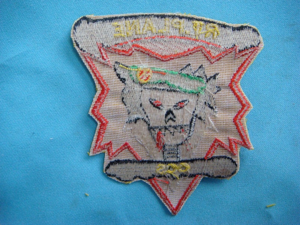VIETNAM WAR PATCH, US 5th SF Grp MACV SOG RT PLANE CCS ( VARIATION )