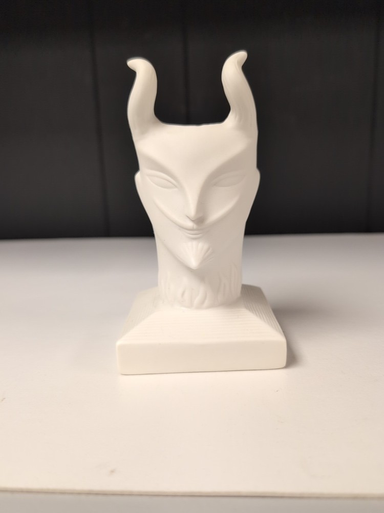 JONATHAN ADLER DEVIL - WOODEN MATCH HOLDER TOOTHPICK HOLDER
