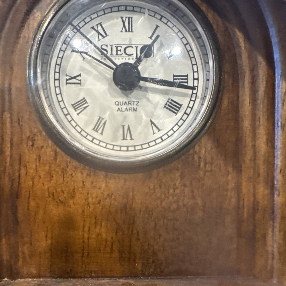 SIECLE QUARTZ Alarm DESK CLOCK