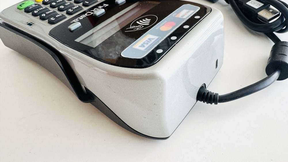 First Data FD-35 PIN Pad Card Reader USB Contactless Chip Swipe – Tested