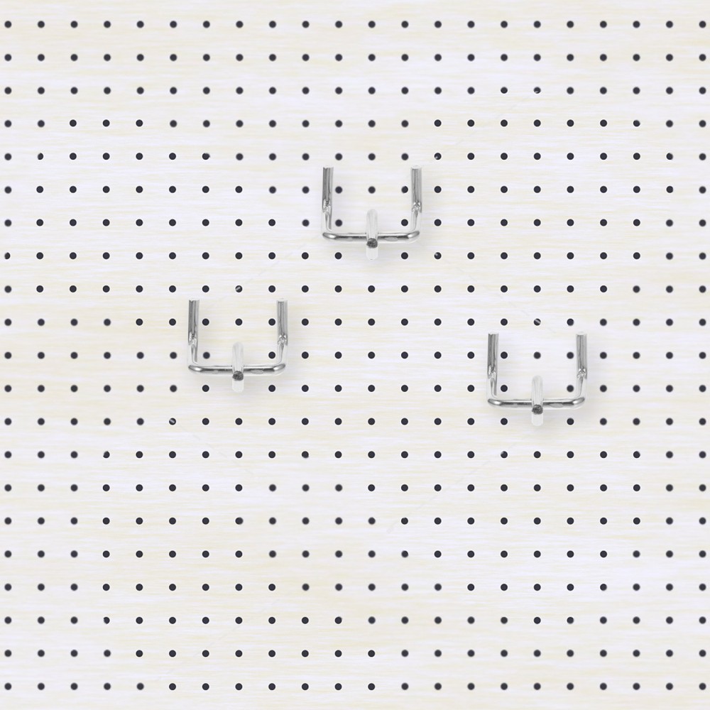 50 PCS Tool Hook Board Hooks Pegboard Garage Wall Organizer Hangers