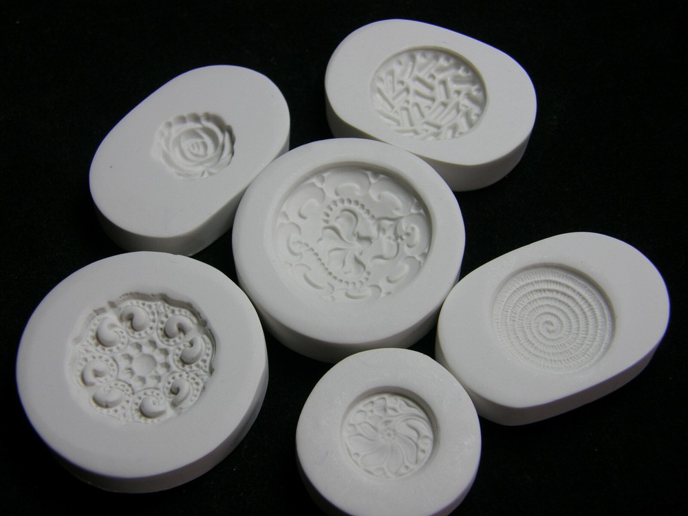 Polymer Clay Molds Assortment 6pc Set (#MD1831)
