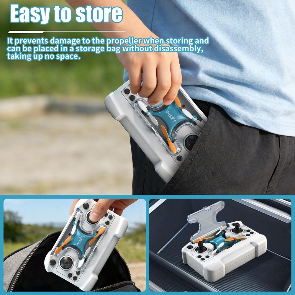 Beginner-Friendly RC Drone – Compact Quadcopter with Stable Flight