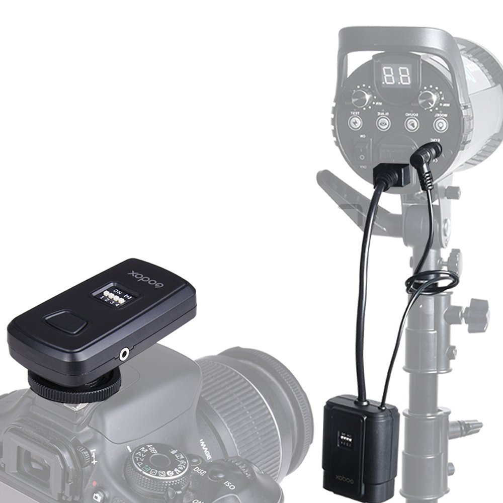 GODOX 16 Channel Wireless Trigger Transmitter + 2X Receiver Set for Studio Flash