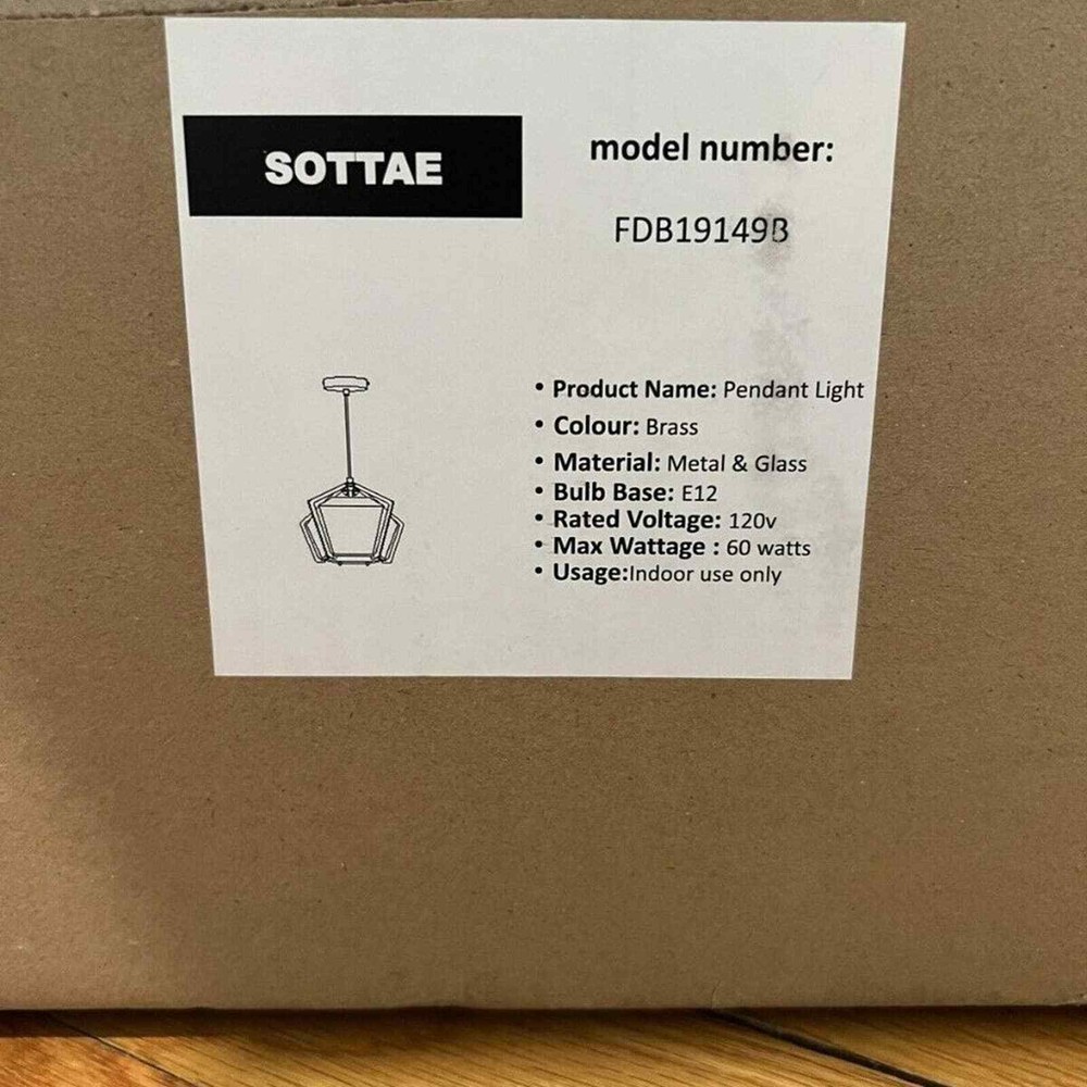 💡 Sottae Modern Pendant Light - New In Box