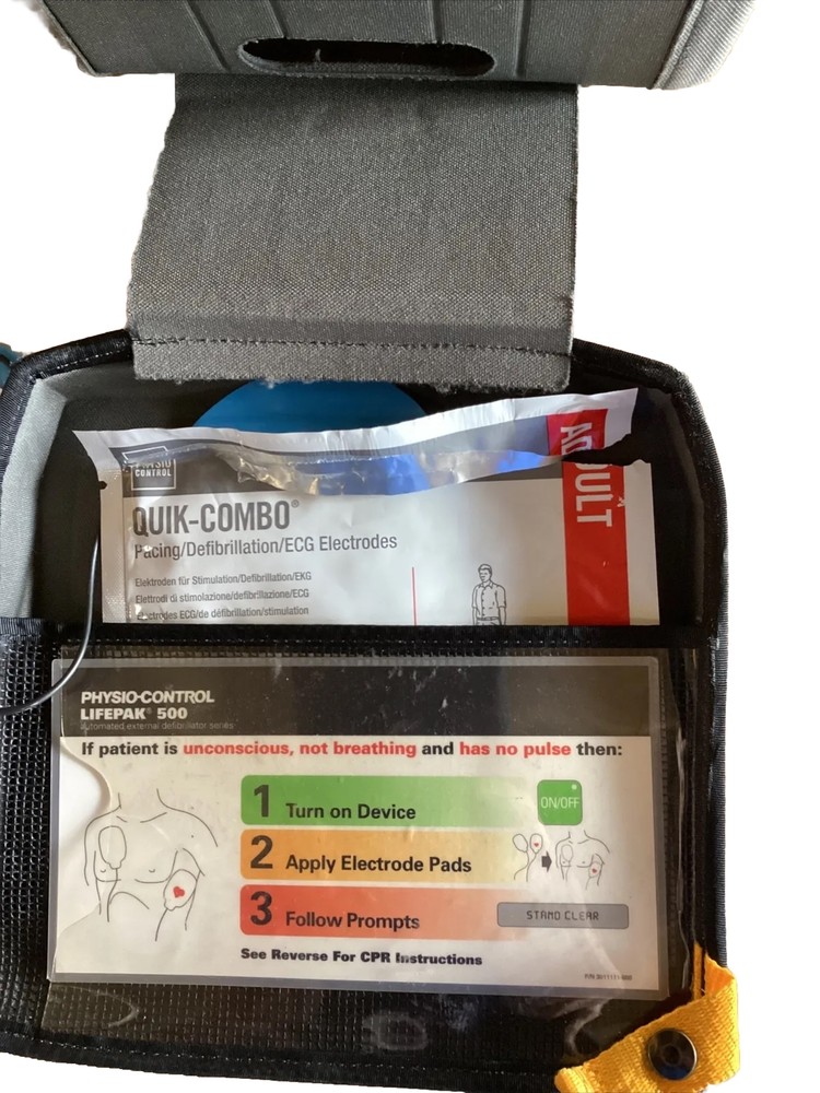 Medtronic Physio-Control Lifepak 500t AED Training System | Untested No Battery