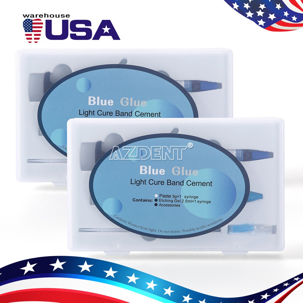 Dental Orthodontic Light Cure Adhesive Resin Bonding Curing Paste Medium Flow