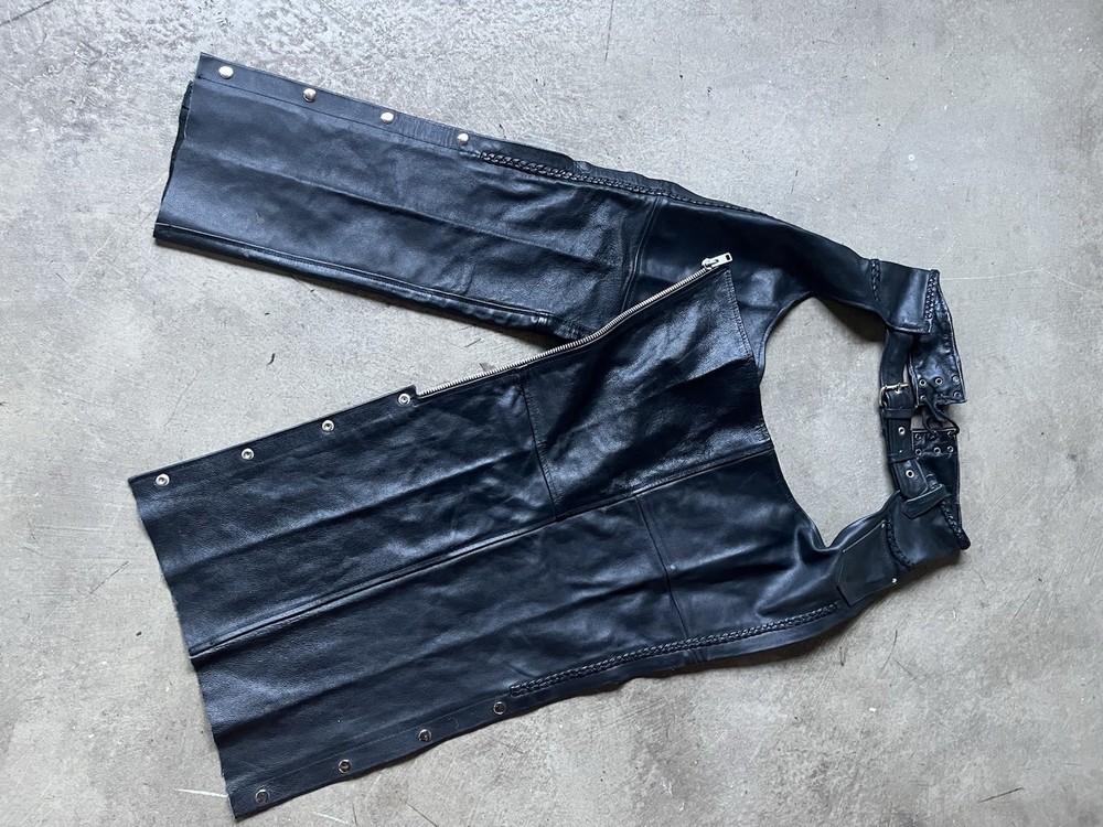 Genuine Leather Chaps size Small Excellent Condition