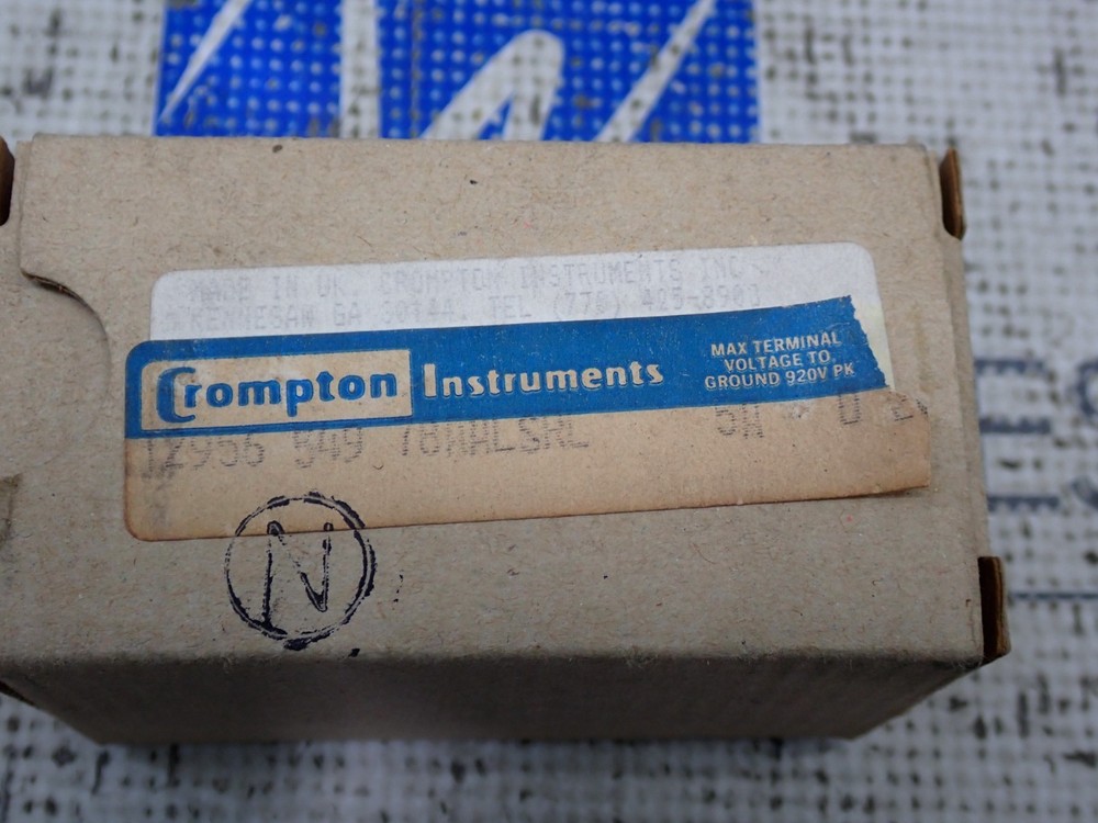 Crompton 54978 5 Amp Volt Meter New