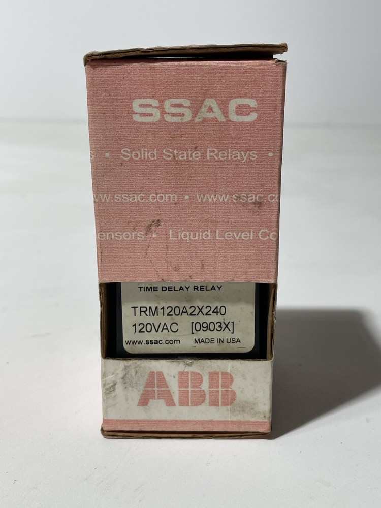 ABB TRM120A2X240 Time Delay Relay