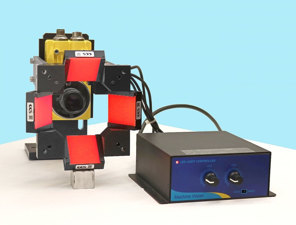 Cognex 800-5838-4A/ IS 5401-10 Line Scan Camera CCS Spot Light & controller