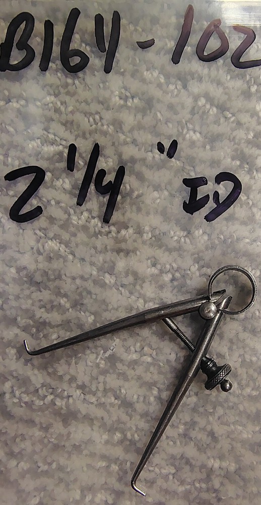 🗽 VINTAGE MINI 2-1/4" ID CALIPER