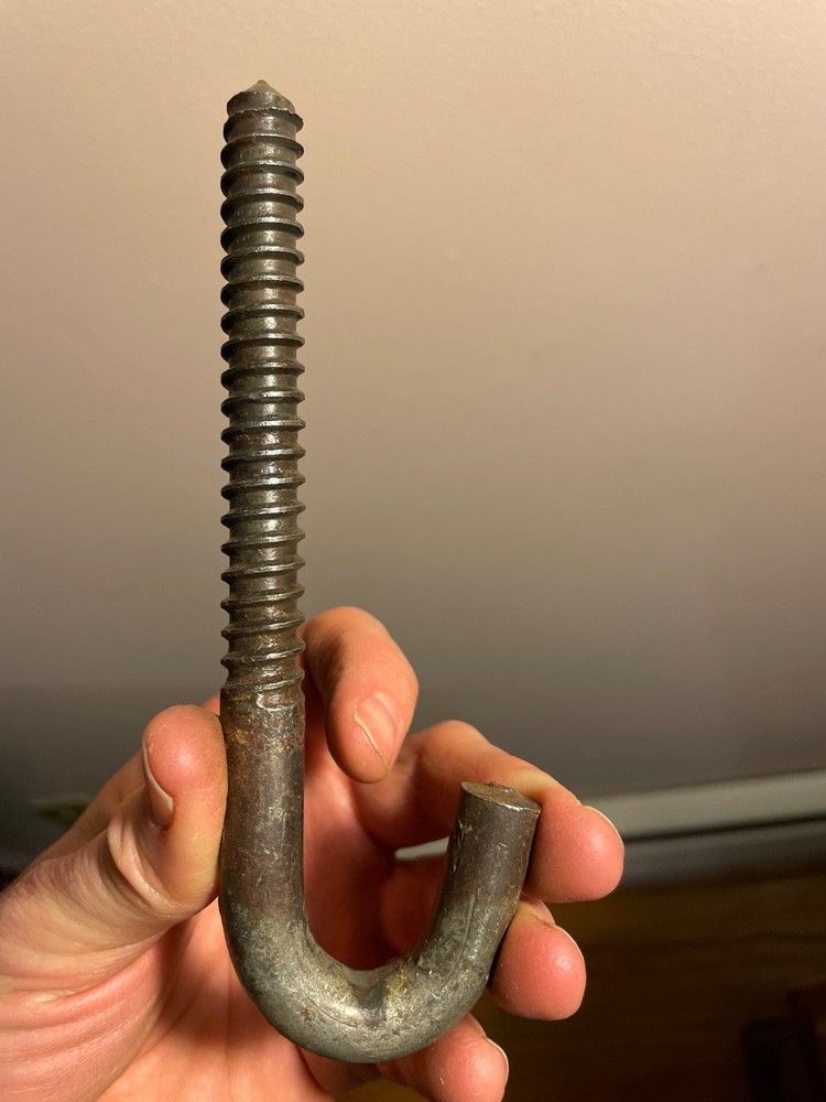 Vintage Jag Hook L bolt 2” x 5.5”