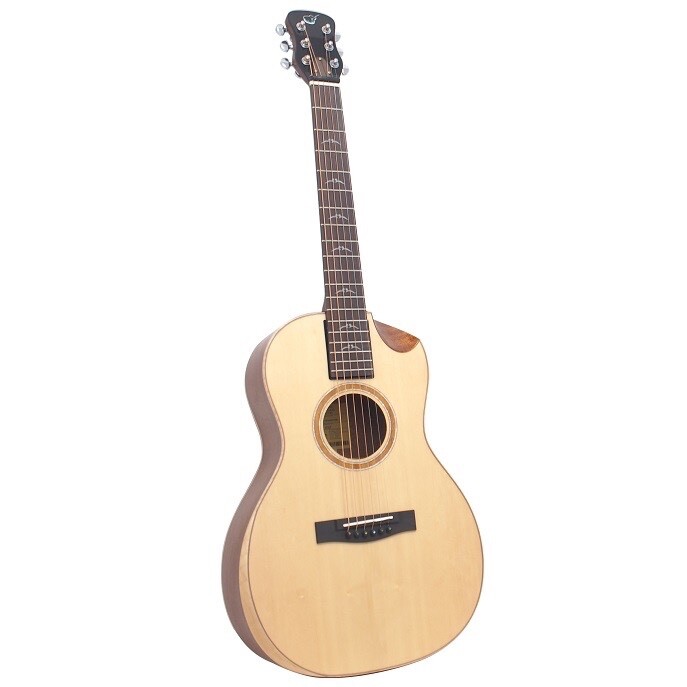 Solid Sitka / Solid African Mahogany Parlor – FP41213C